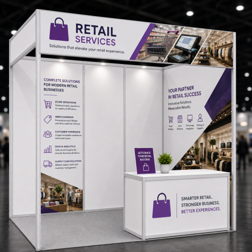 Retail Services Retail Services Exhibition Booth Package