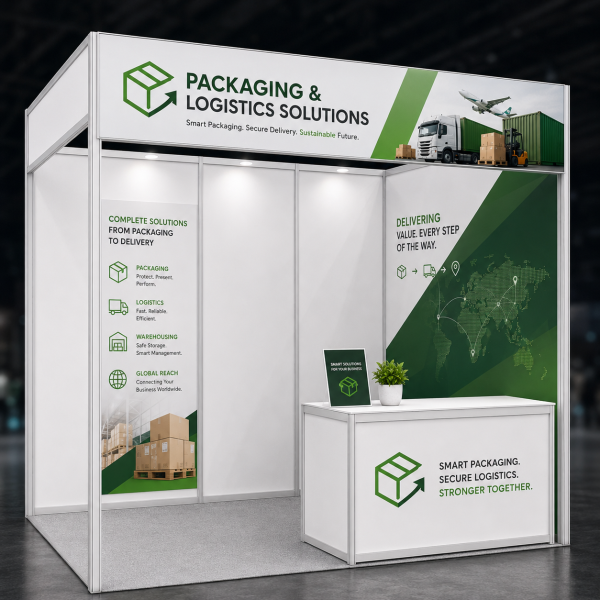 Packaging & Logistics Exhibition Booth Package